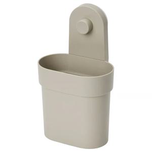 OBONAS 외보네스 흡착식용기/칫솔꽂이/붙이는선반/물빠짐/벽선반/주방정리/욕실용품