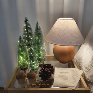 크리스마스 미니 트리 LED 전구 세트