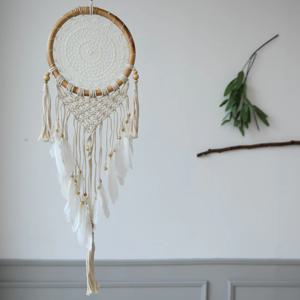 드림캐쳐 마크라메 월행잉 발리 핸드메이드 라탄