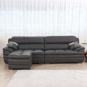 린즈 4인 가죽소파