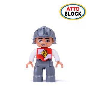 호환 유아블럭 사람피규어 사자팀병사 (C019wg)