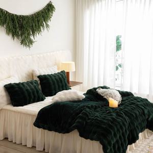 울트라 웜 밍크 퍼 초극세사 FULL SET (차렵이불+극세사패드+베개커버) 2color