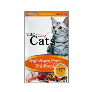 고양이죽 고양이스프 파우치 50g 치킨야채