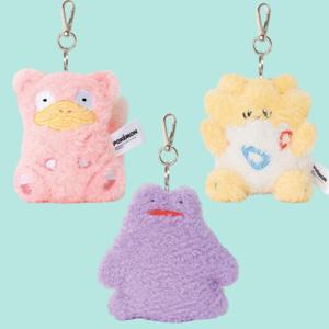 포켓몬 납작 인형 키링 메타몽 야돈 토게피 선물 굿즈 포켓피스 가방고리 9cm