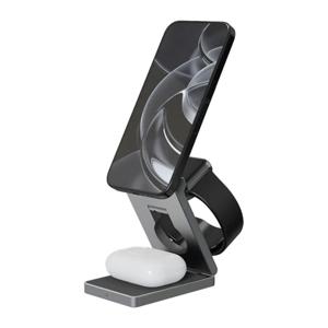 피노 TODO 폴더블 3in1 맥세이프 고속무선 충전기 갤럭시워치 애플워치 호환