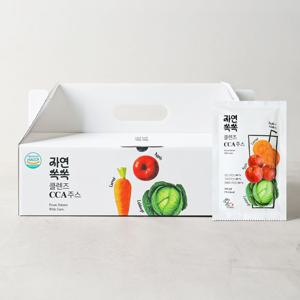 클렌즈 CCA 주스 사과 당근 양배추 갈아넣은 건강주스