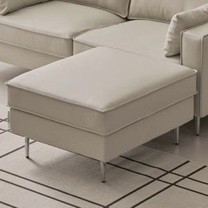 COM03 디바인 포켓스프링 에어홀 기능성 가죽 스툴 (2033ST)