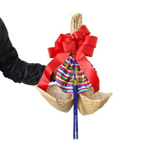 국산 특대 복조리 복주머니 ( 전통공예품 복조리개 개업 집들이 설날 명절 외국인선물 )