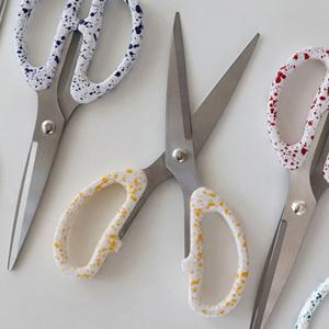 마블 가위 절삭력좋은 아기 이유식 김치 생선손질 캠핑 고기 주방 양손 가위