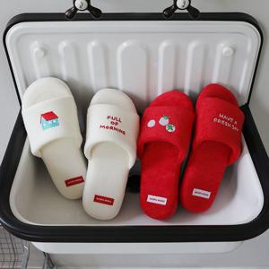 [리퍼] 한정수량 테리 메모리폼 층간소음 거실 실내화 여성용 남성용