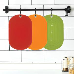 엘립스 타원 TPU 도마 (중+대) 세트