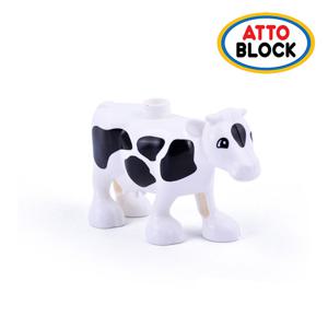 호환 유아블럭 동물피규어 젖소 (A040wg)