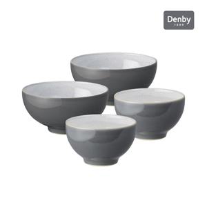 오집 Only [단독] 엘레멘츠 파슬 그레이 밥/국공기 4P 세트