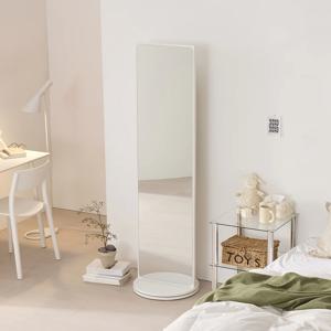 쿠폰가 113,050원 / 조지 슬림 수납 360도 회전 전신거울 2colors