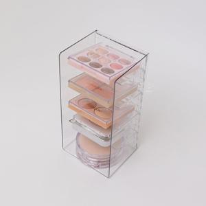 섀도우 정리함 타워형(5층) 쿠션 팩트 화장품 보관 칸조절 수납