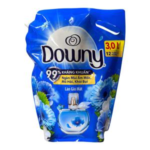 다우니 고농축 섬유유연제 프레쉬 브리즈 리필 3L