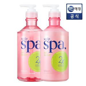 케라시스 두피스파 비듬케어 750ml 샴푸 1개 750ml 컨디셔너 1개