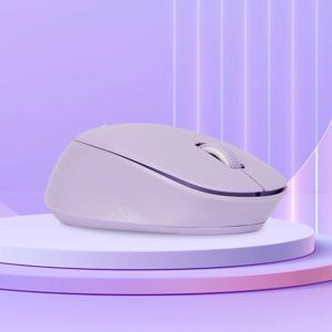BM100 듀얼 무선 무소음마우스 퍼플 (마우스패드 증정)
