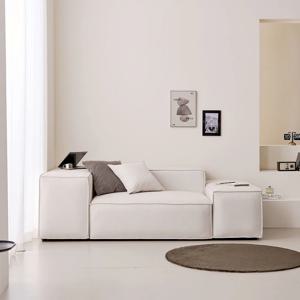 [리퍼] 모나 스텝 아쿠아텍스 2/3인용 패브릭 소파_E146