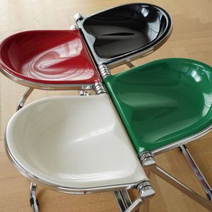 YT 접이식의자 인테리어 카페 식탁의자 아크릴 의자