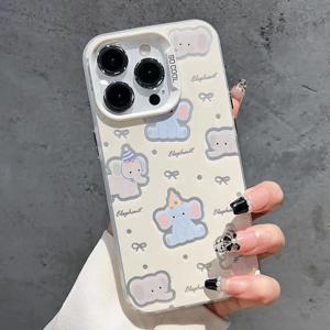 아이폰 17 16 15 14 13 12 11 프로맥스 프로 플러스 에어 코끼리 캐릭터 실리