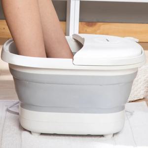 케어존 PTC가열히터 접이식 버블 족욕기 VMK-21A10G010