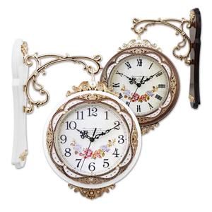 북유럽풍 글루미 양면시계 무소음 인테리어 거실 벽걸이시계