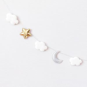 달과 별 그리고 구름 가랜드