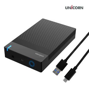 USB3.1 C to A 유무선 외장하드케이스 3.5인치HDD-500V