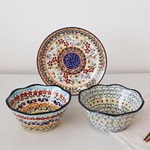 파뷔에 잘리피에 접시 면기세트 그린믹스 3P