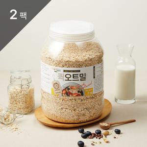 라이트잇 바로먹는 퀵 오트밀 2kg*2통