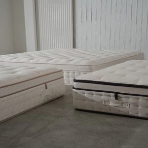 페이브 가죽 클라우드 4인 소파