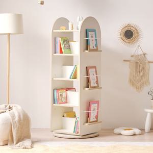 루티 5단 라운드 회전책장 아기 책장 유아 전면 책꽂이 570