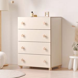 루티 베이비장 아기 유아 주니어장 4단 와이드 옷 서랍장 800