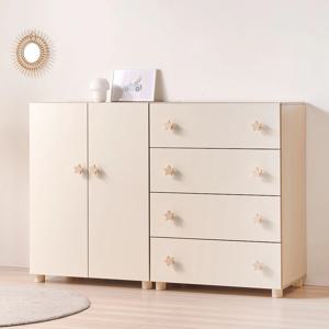 루티 베이비장 아기 옷장 주니어장 4단 서랍장 옷장 세트 1600