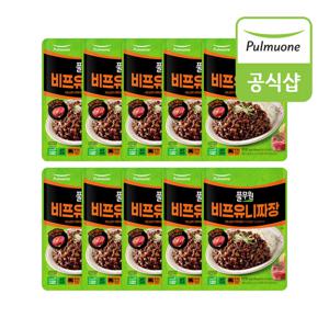 비프유니짜장 덮밥소스 180g x 10개