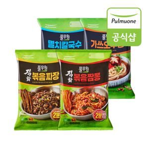 짜장2인+짬뽕2인+우동2인+멸치칼국수2인