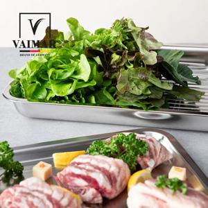 사각 스텐 트레이세트 4호 밧드 바트