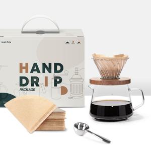V형 클리어 핸드드립 세트 1-2인용 유리 드리퍼 핸드드립패키지