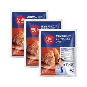 햇반 파로곤약 닭갈비 주먹밥 400g x3개