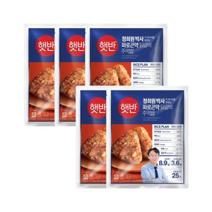 햇반 파로곤약 닭갈비 주먹밥 400g x5개