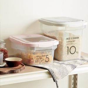 잡곡 쌀보관함 쌀통 5kg 10kg (제습제 포함)