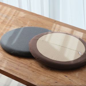 메모리폼 원형 사무실 긴 벤치 의자 식탁 방석