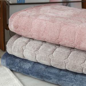 극세사 자몽패드 겨울패드 침대패드 매트리스패드 (3color)