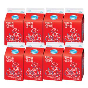 덴마크 생크림 500ml*8개