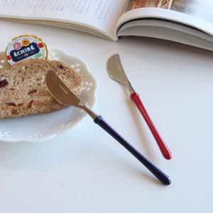 일본 레트로 캐주얼 허밍 디너 커트러리 디너 나이프 버터나이프 - 2color