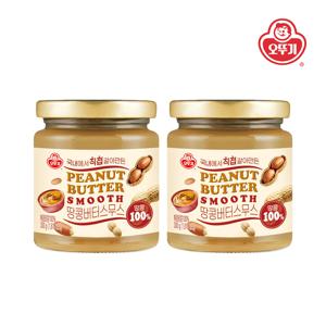 100% 땅콩버터 스무스 300g*2개
