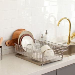 올스텐 물빠짐 모먼트 식기건조대 1단