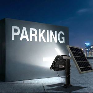 태양광 간판 입간판 야외 표지판 팻말 도로 안내 솔라 쏠라 주소판 태양열 투광기 100W