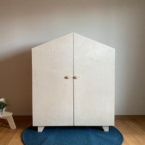 자작나무 원목 아기 옷장